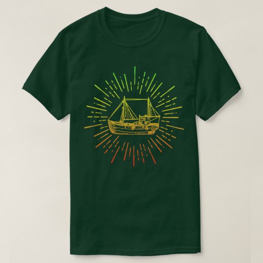 海からの思い出 Tシャツ (デザイン正面)