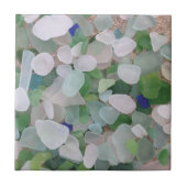 海からの海ガラス タイル (正面)