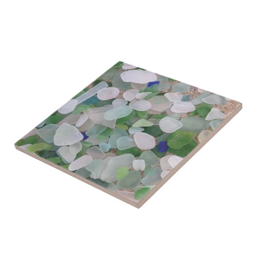 海からの海ガラス タイル (側面)