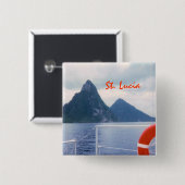 海からのPitons 缶バッジ (正面&裏面)