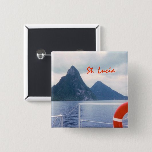 海からのPitons 缶バッジ (正面&裏面)