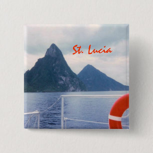 海からのPitons 缶バッジ