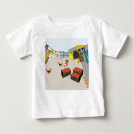 海から星を集める ベビーTシャツ