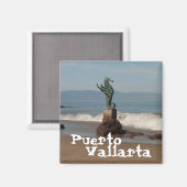 海から海の馬；メキシコの土産 マグネット (正面/裏面)