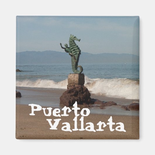 海から海の馬；メキシコの土産 マグネット (正面)