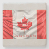 海から海へ海からカナダ ストーンコースター (正面)