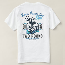 海から生まれた二つの岩 Tシャツ