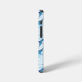 海から飛び出すブルーマーリン iPhoneケース (左側面)