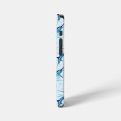 海から飛び出すブルーマーリン iPhoneケース (左側面)