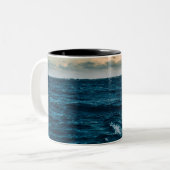 海かわいらしの風景 ツートーンマグカップ (正面左)