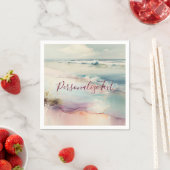 海かわいらし岸 スタンダードカクテルナプキン (インサイチュ)