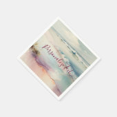 海かわいらし岸 スタンダードカクテルナプキン (角)