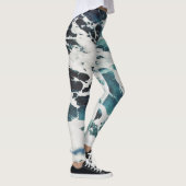 海かわいらし波 レギンス (右)