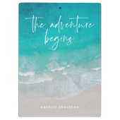 海がカラフルを始めモダンる クリップボード (裏面)