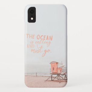海が呼び出し中 iPhone XRケース