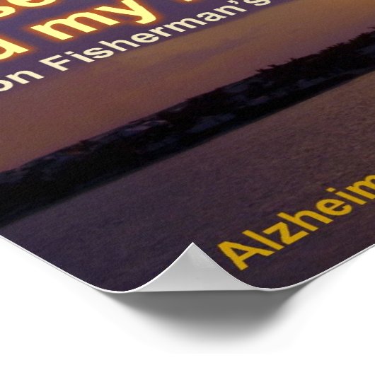 海が大きい ポスター (角)