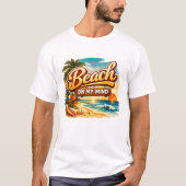 海が恋しい Tシャツ (正面)
