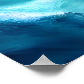 海が燃えている | AIアートポスター ポスター (角)