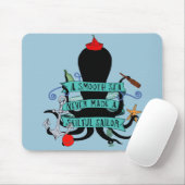 海が穏やかなので熟練した船員は決して得られなかった マウスパッド (マウス)