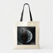 海が表面を覆う地球のような惑星。 トートバッグ (正面)