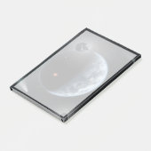 海が表面を覆う地球のような惑星。 ポストイット (アングル)