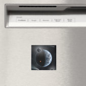 海が表面を覆う地球のような惑星。 マグネット (インサイチュ (食洗機))