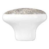 海きらめく水ビーチ砂セラミックノブ セラミックノブ (側面)