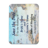 海での入浴St. George Save the Date マグネット (縦)