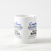 海での埋葬 コーヒーマグカップ (中央)