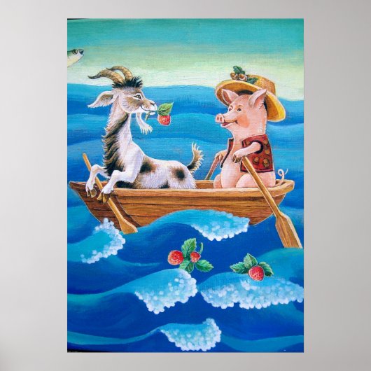 「海でイチゴが何個育つんだ？」 ポスター (正面)