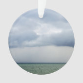 海で嵐が吹き荒れる オーナメント (正面)