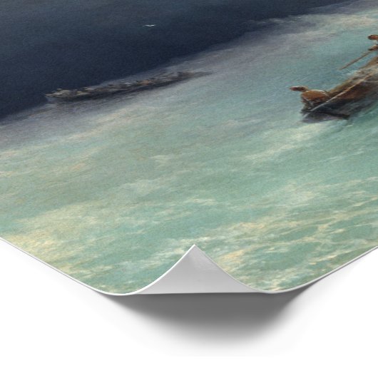 海で嵐 ポスター (角)