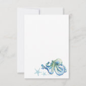 『海で生まれたというお知らせ』 出欠カード (裏面)