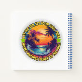 海で魂を解放せよ ノートブック (裏面)