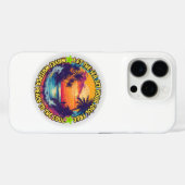 海で魂を解放せよ Case-Mate iPhoneケース (裏面 (横))