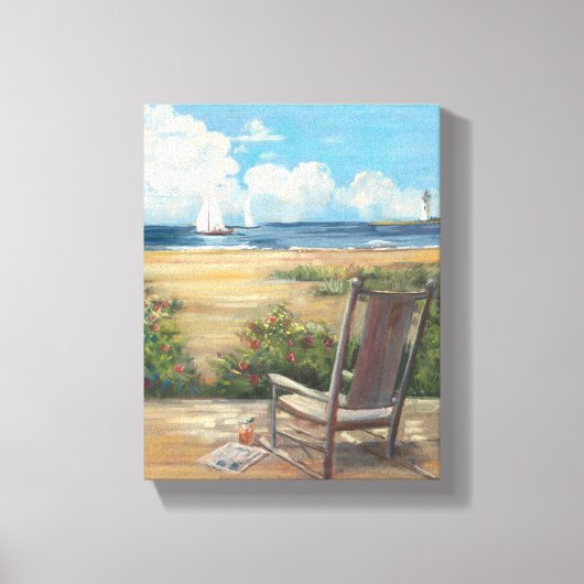 海で キャンバスプリント (正面)