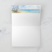 海で ノートカード (内部)