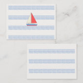 海で ノートカード (正面/裏面)