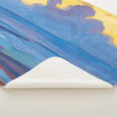 海で |ピートモンドリアン | シェルパブランケット (3/4)