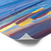 海で |ピートモンドリアン | ポスター (角)