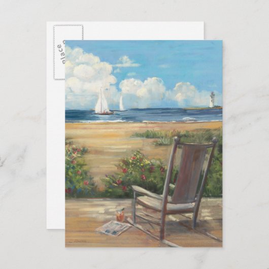 海で ポストカード (正面/裏面)