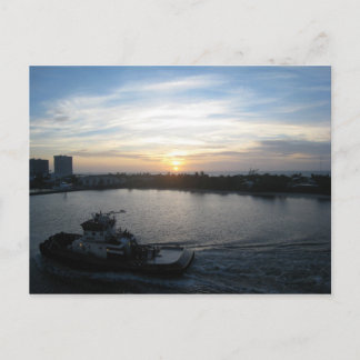 海で ポストカード