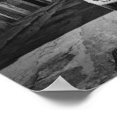 海とイタリアの通りの古い車 ポスター (角)