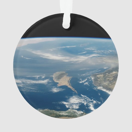 海とキプロス地中海の島の上のほこり オーナメント (裏面)