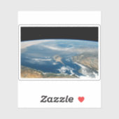 海とキプロス地中海の島の上のほこり シール (シート)