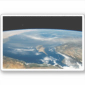 海とキプロス地中海の島の上のほこり シール (正面)