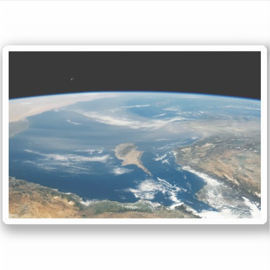 海とキプロス地中海の島の上のほこり シール (正面)