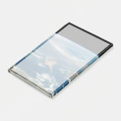 海とキプロス地中海の島の上のほこり ポストイット (アングル)