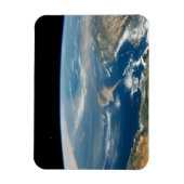 海とキプロス地中海の島の上のほこり マグネット (縦)