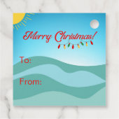 海とグリーツクルーズクリスマス フェイバータグ (裏面)